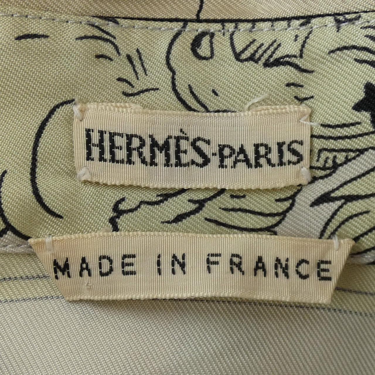 【ヴィンテージ】エルメス HERMES シャツ