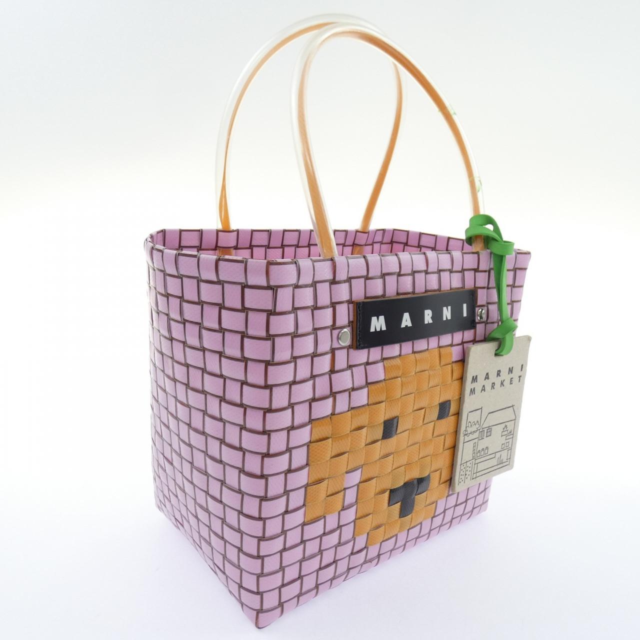 マルニ MARNI MARNI MARKET ANIMAL BASKET SHMH0063JD BAG