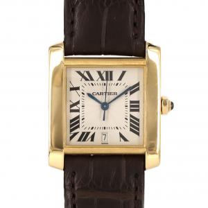 カルティエ タンクフランセーズLM YG W5000156 YG 自動巻