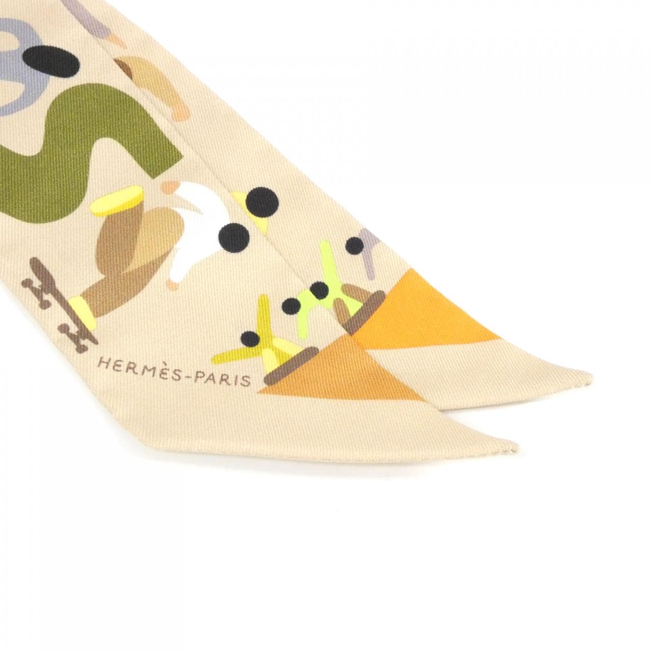 エルメス FIGURES LIBRES ツイリー 064176S スカーフ