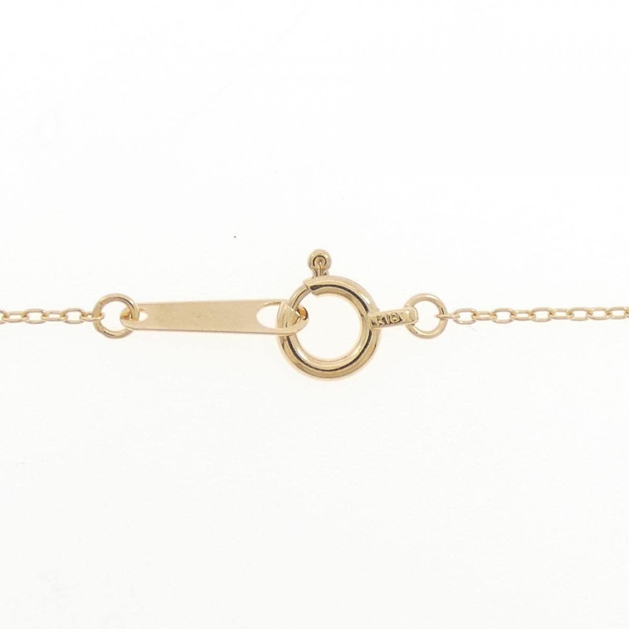 K18YG ダイヤモンド ネックレス 0.02CT