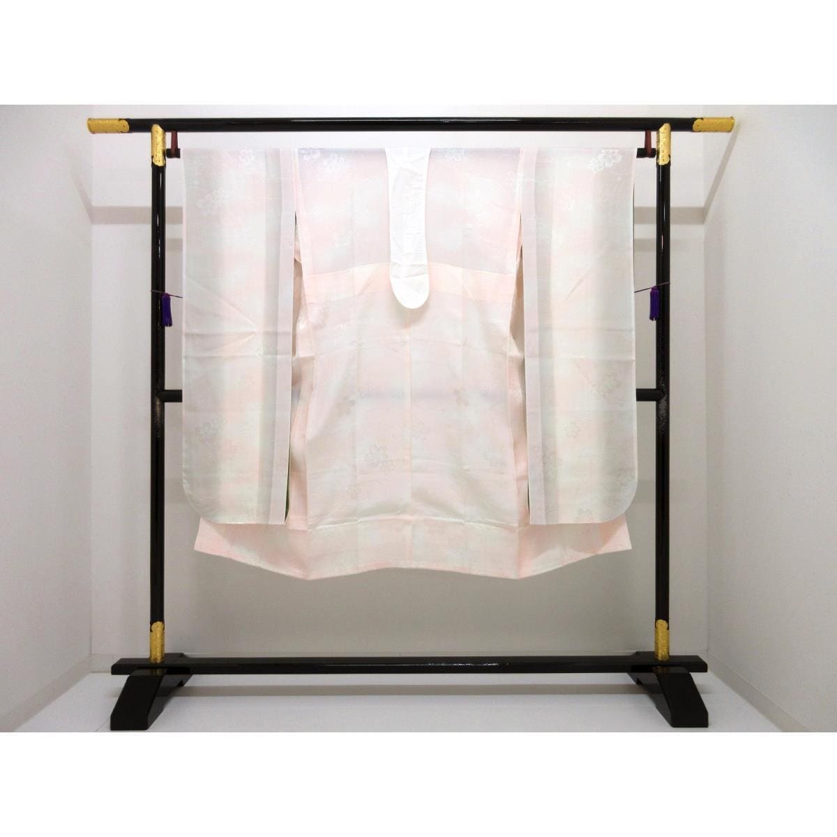 長襦袢　振袖　ボカシ染