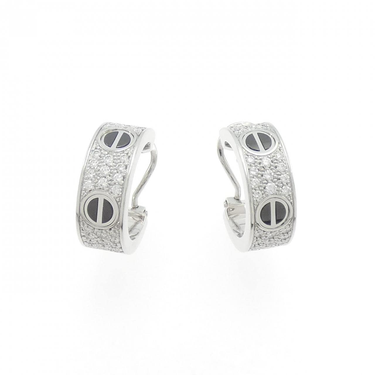 カルティエ ラブ  ピアス