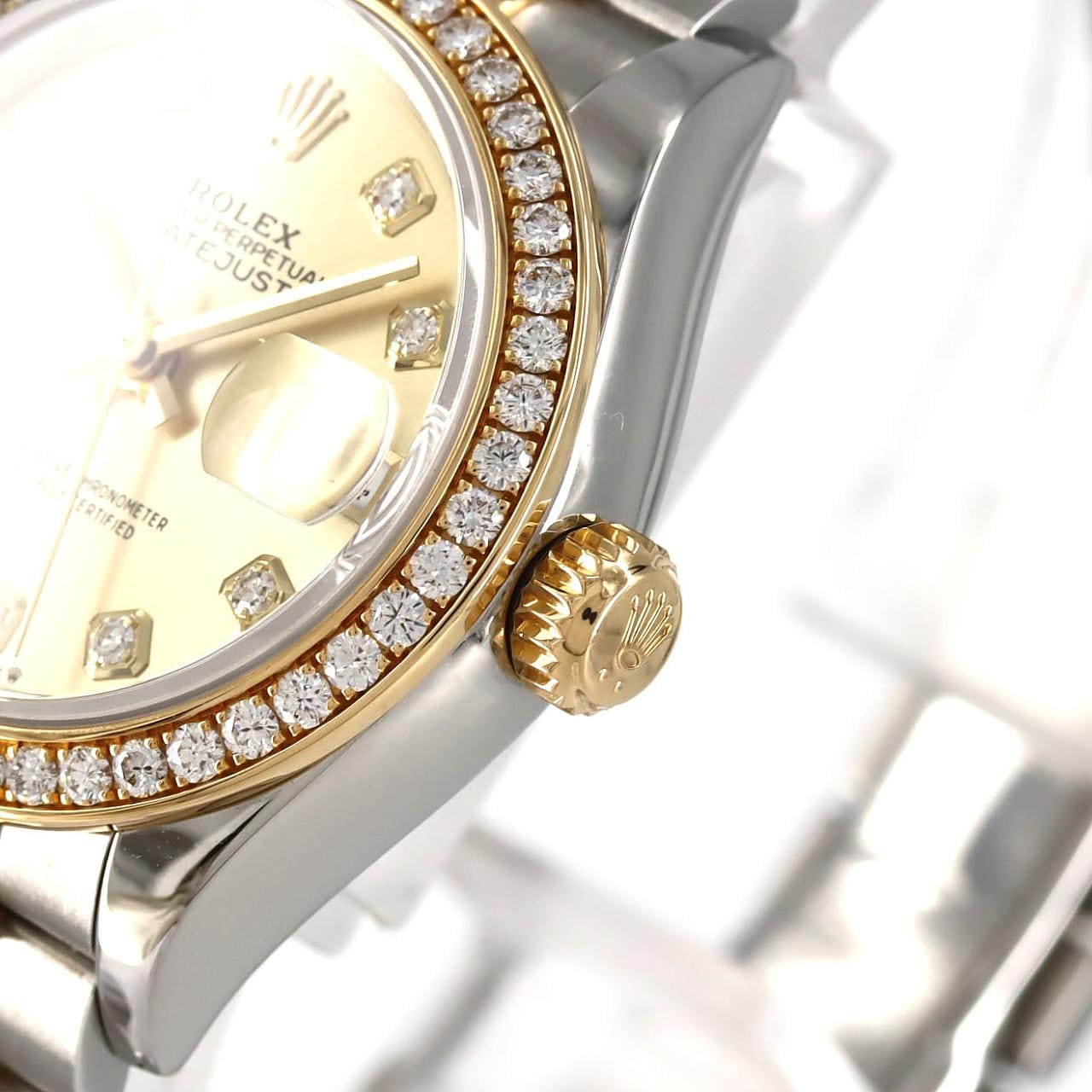 ロレックス デイトジャスト 279383RBR SSxYG 自動巻 ランダム番