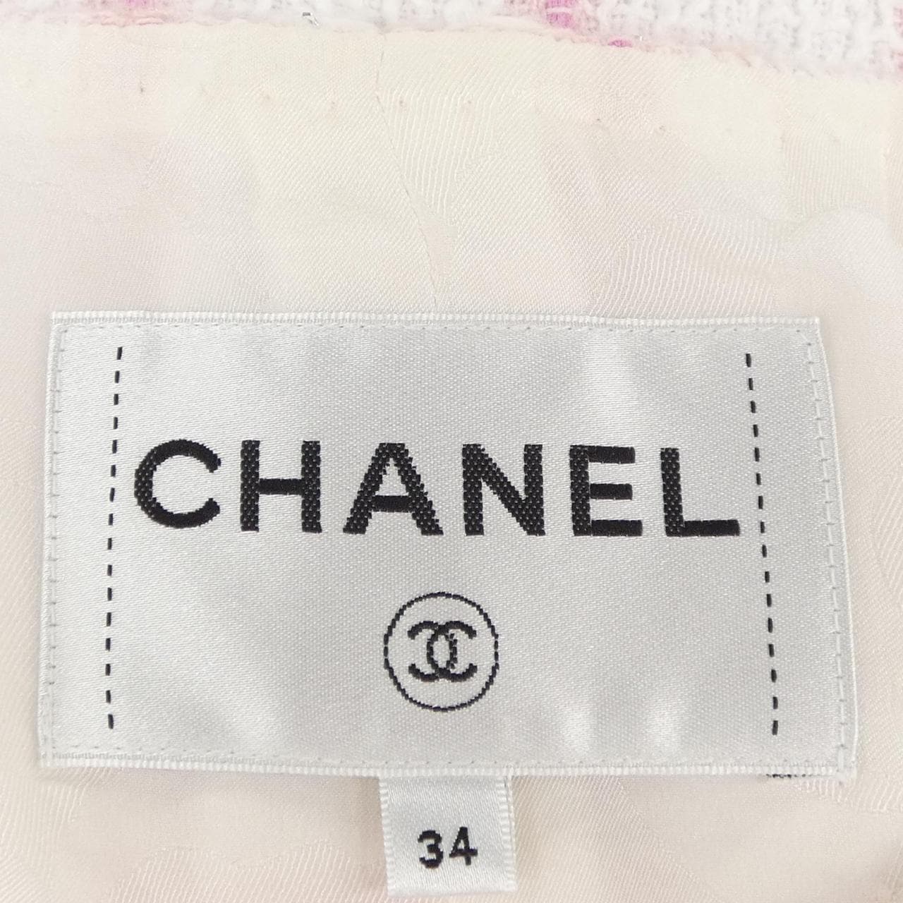 シャネル CHANEL LOOK38 P73947V65544 23C ノーカラージャケット