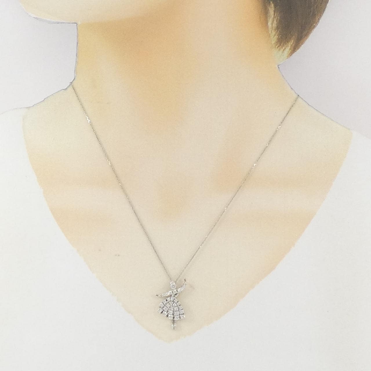 タサキ ダイヤモンド ネックレス 0.64CT