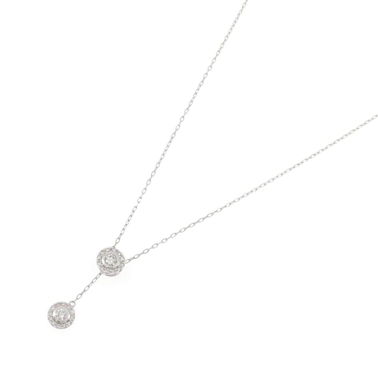 PT900/PT850 ダイヤモンド ネックレス 0.36CT