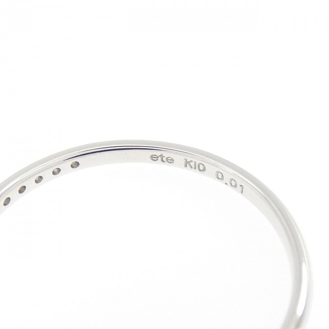 エテ ダイヤモンド リング 0.01CT