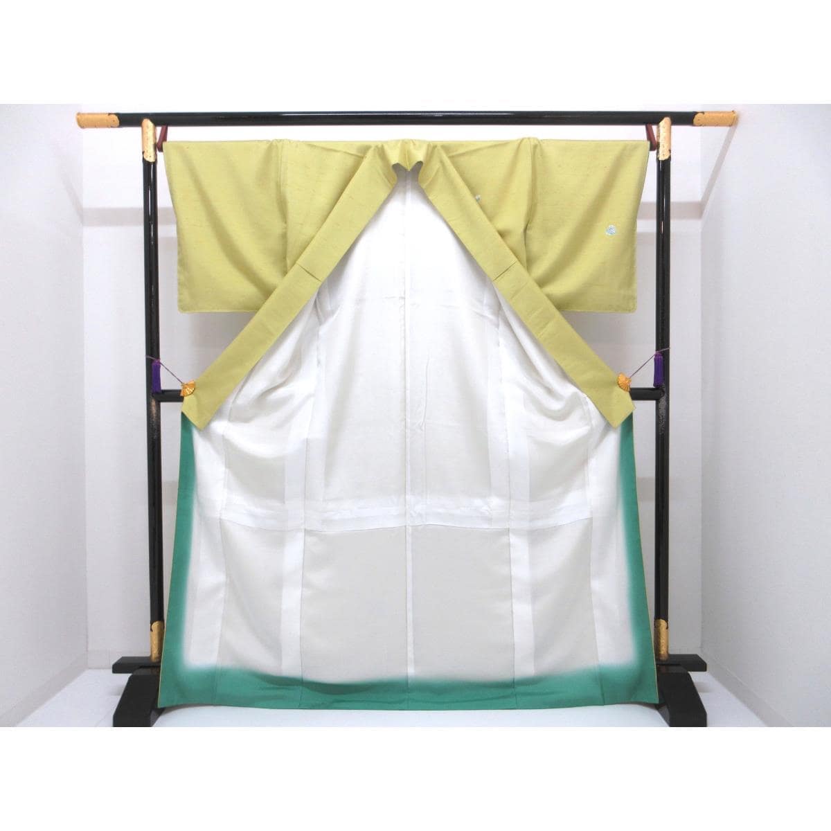 訪問着　多崎元人　証紙付【本加賀友禅】【牛首紬】