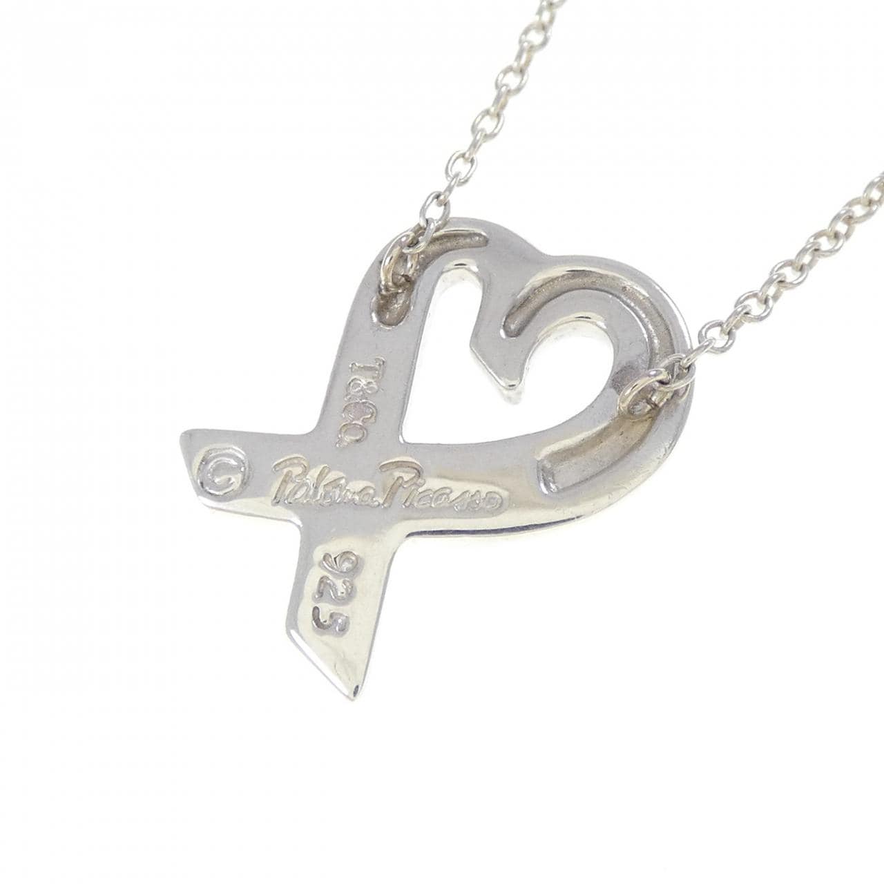 ティファニー ラビングハート スモール ネックレス