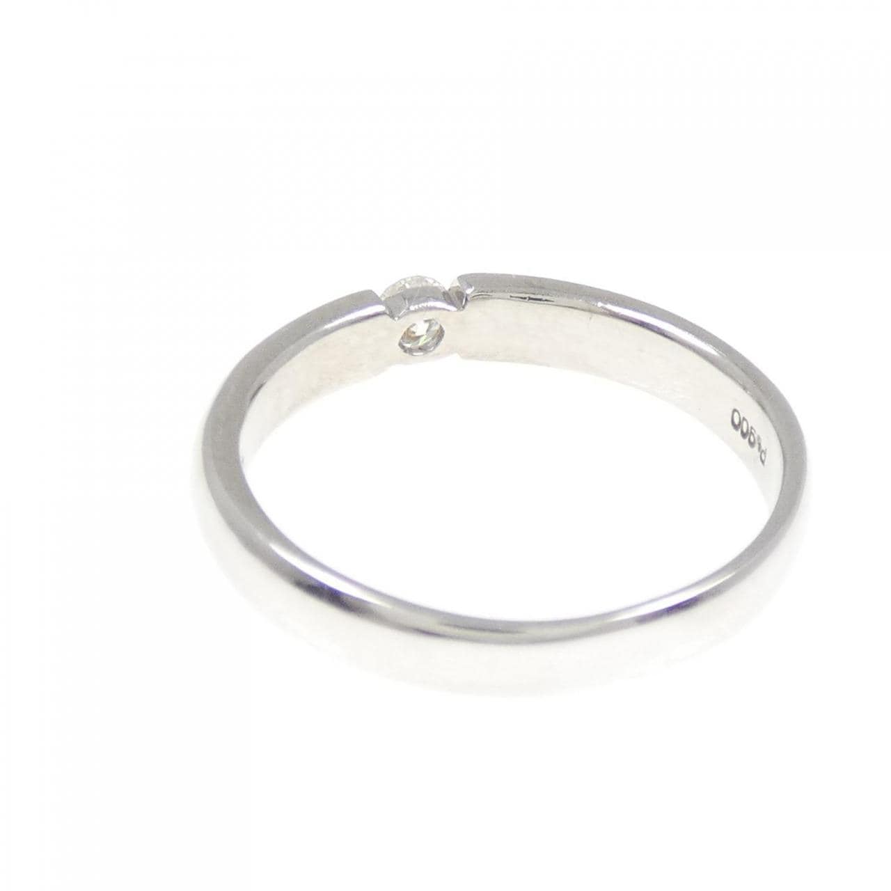 PT900 Diamond Ring 0.10CT