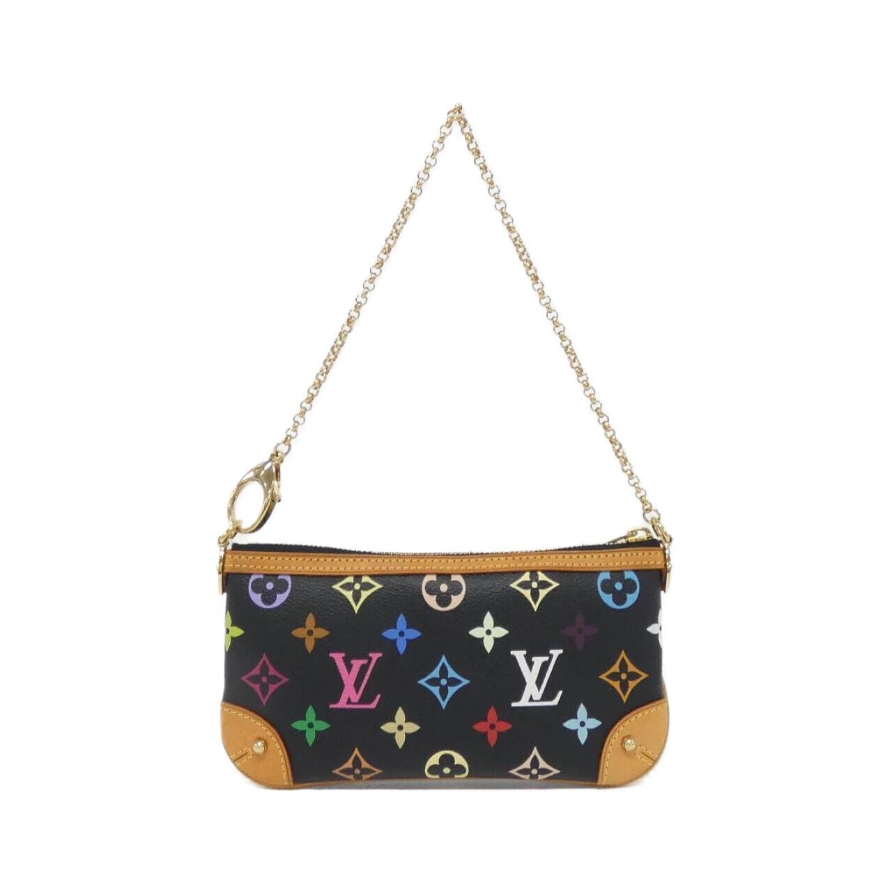 LOUIS VUITTON Multicolor Pochette Mira MM M60097 Accessory Pouch