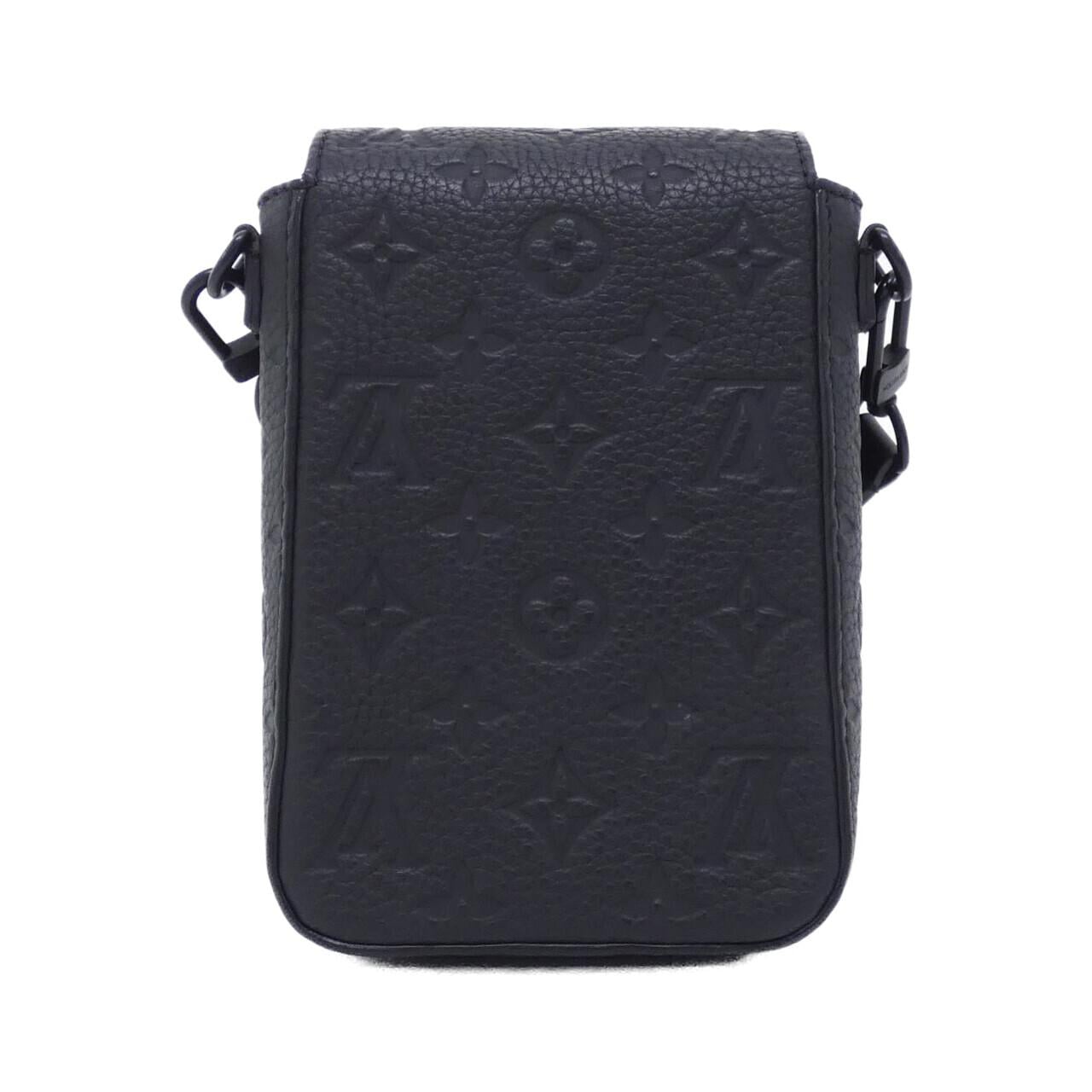 LOUIS VUITTON Vuitton Taurillon Monogram S Rock Vertical Wearable Wallet M81524 Shoulder Bag
