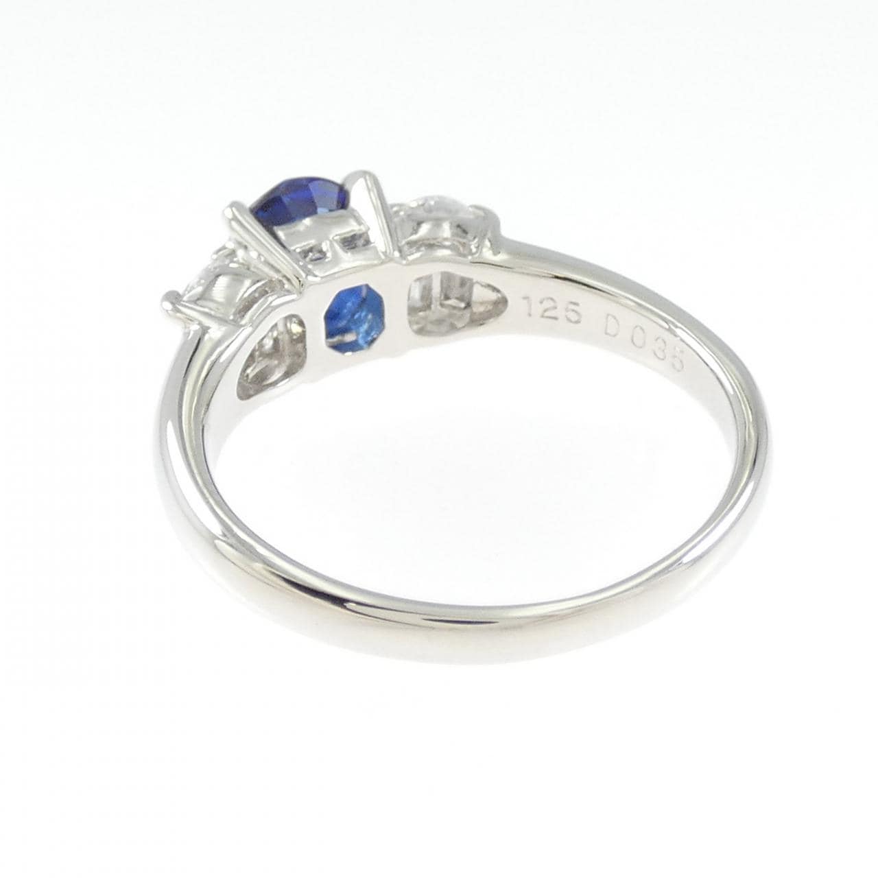 PT900 サファイヤ リング 1.25CT