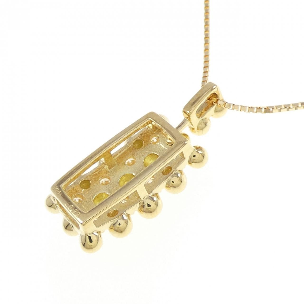 K18YG ダイヤモンド ネックレス 0.23CT