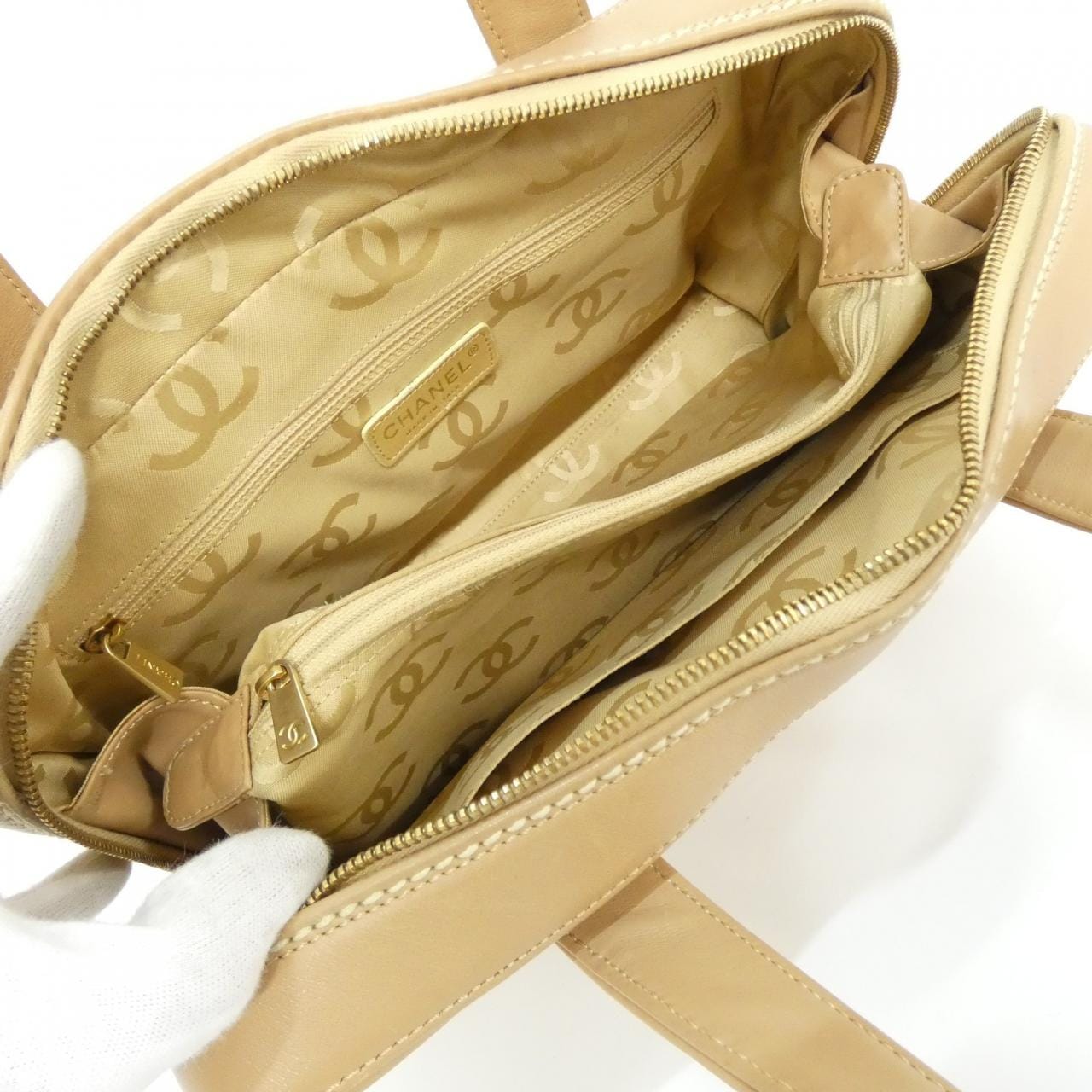 【ヴィンテージ】シャネル ワイルドステッチ ライン 20667 バッグ