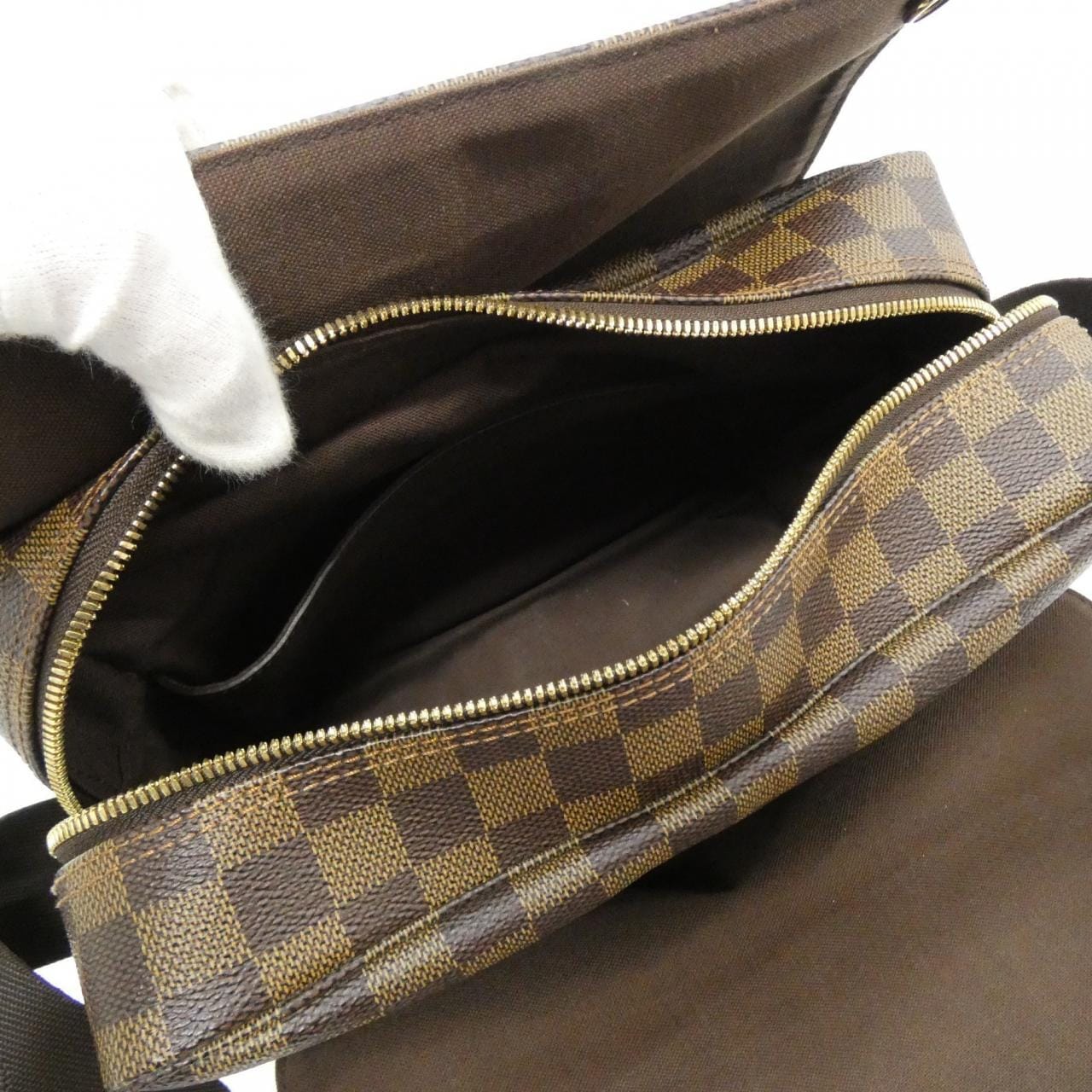 ルイヴィトン ダミエ ナヴィグリオ N45255 ショルダーバッグ