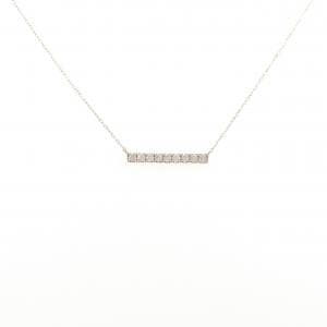 K18PG ダイヤモンド ネックレス 0.20CT