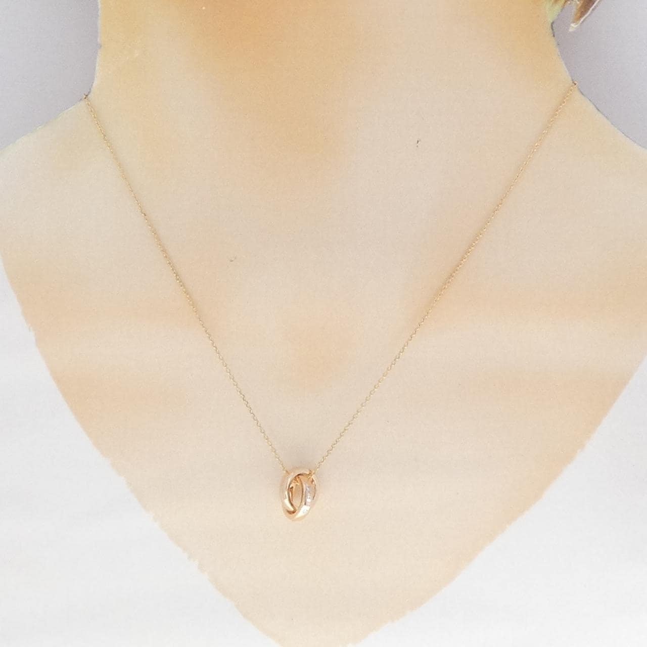 4゜C ダイヤモンド ネックレス