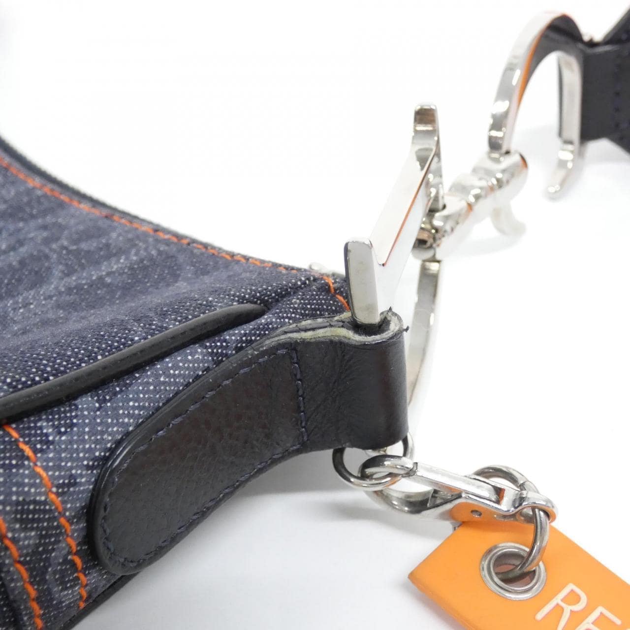 【ヴィンテージ】クリスチャンディオール サドル ショルダーバッグ