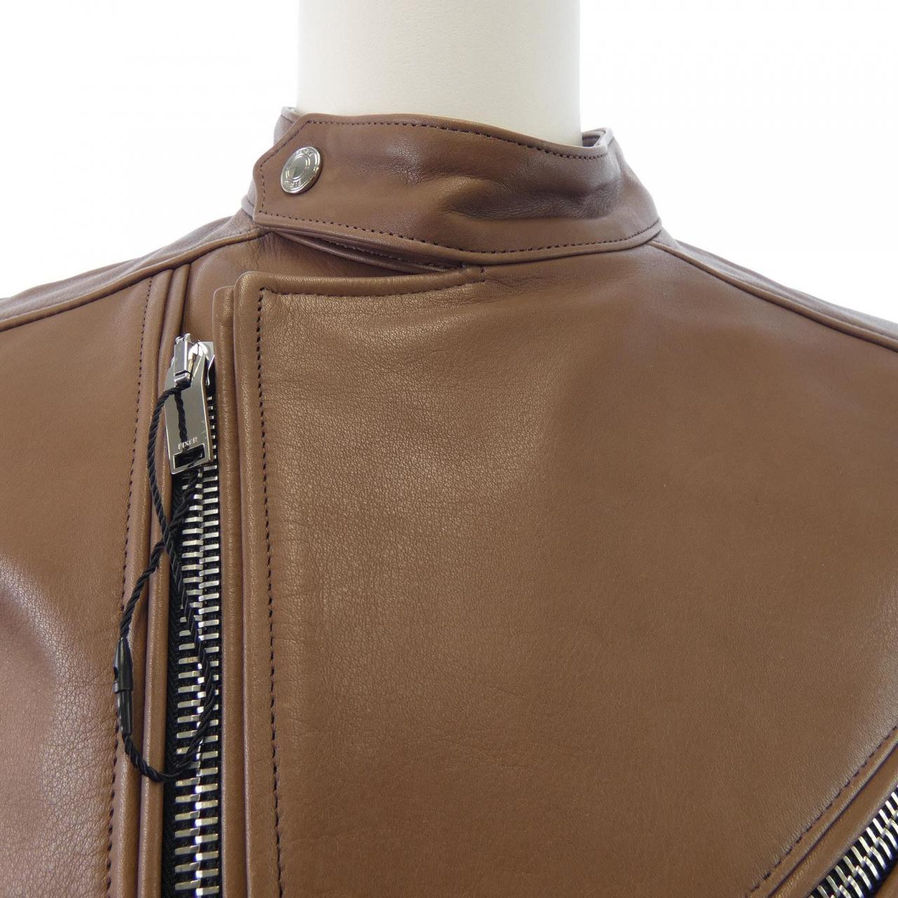 FIXER F-01 レザーライダースジャケット