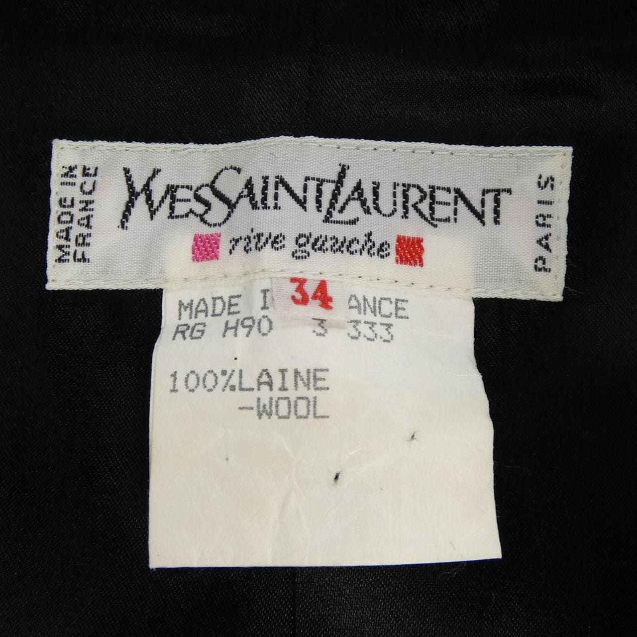 【ヴィンテージ】イヴサンローラン YVES SAINT LAURENT ジャケット
