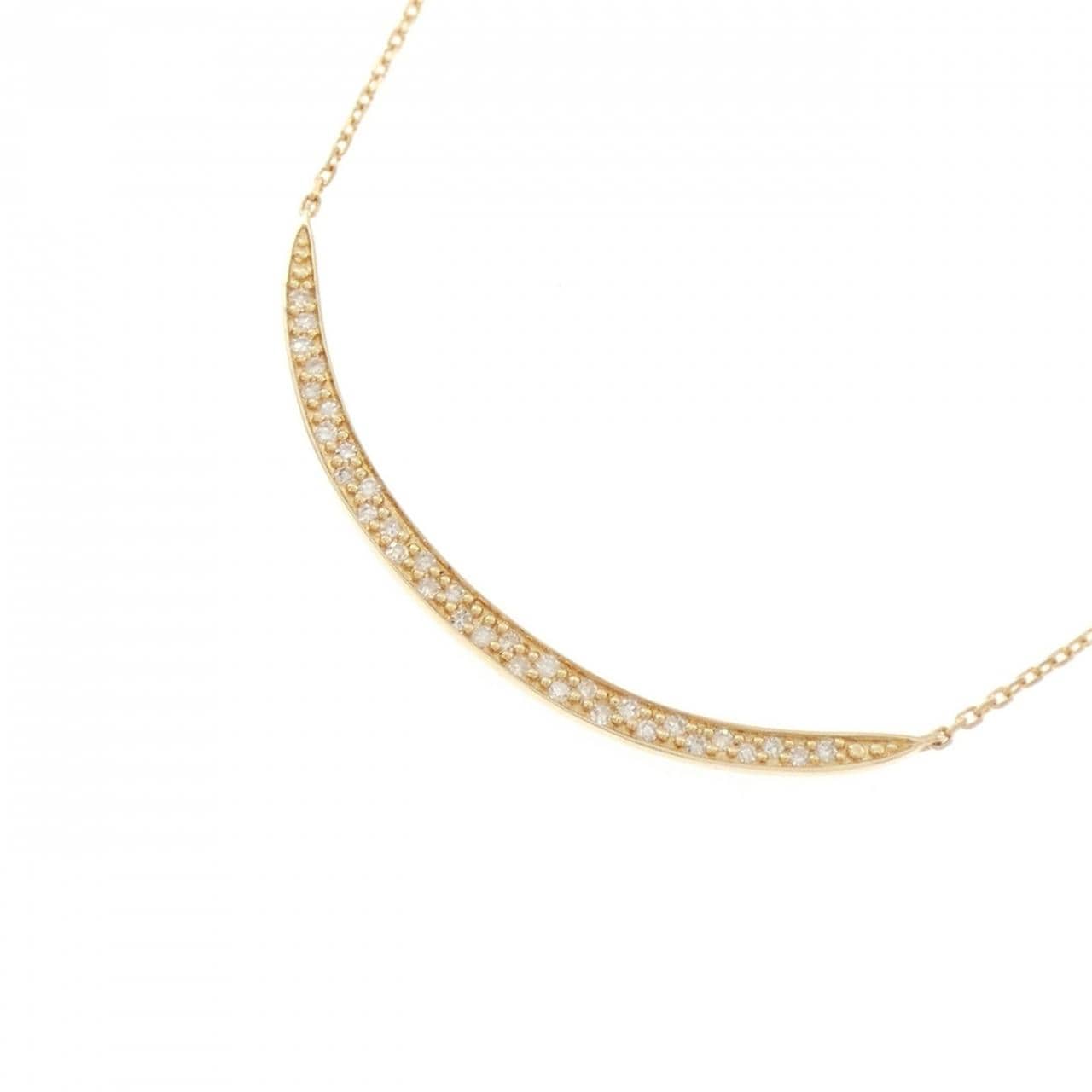 アガット ダイヤモンド ネックレス 0.06CT