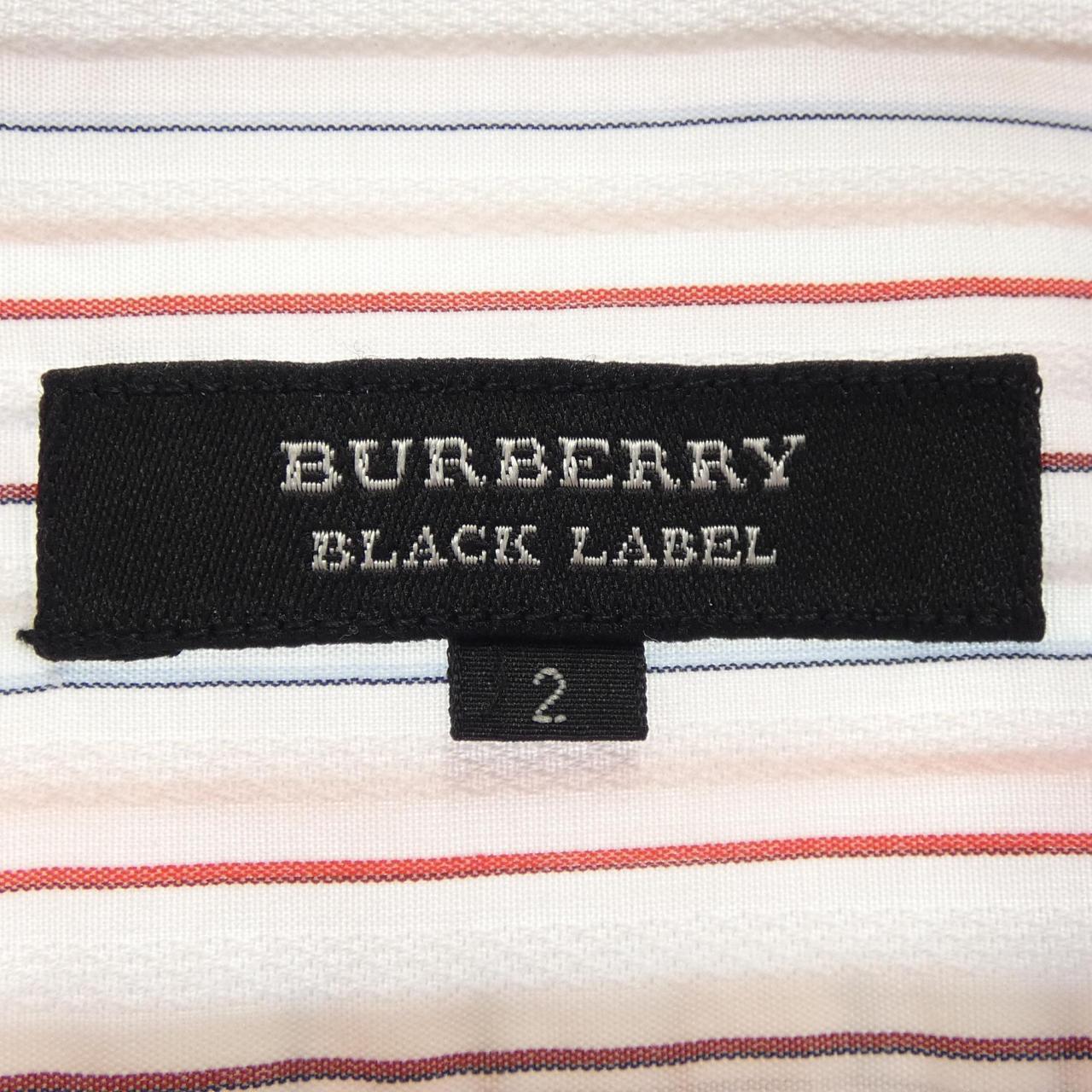 バーバリーブラックレーベル BURBERRY BLACK LABEL S／Sシャツ