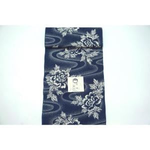 【未使用品】女ゆかた反物【竺仙】
