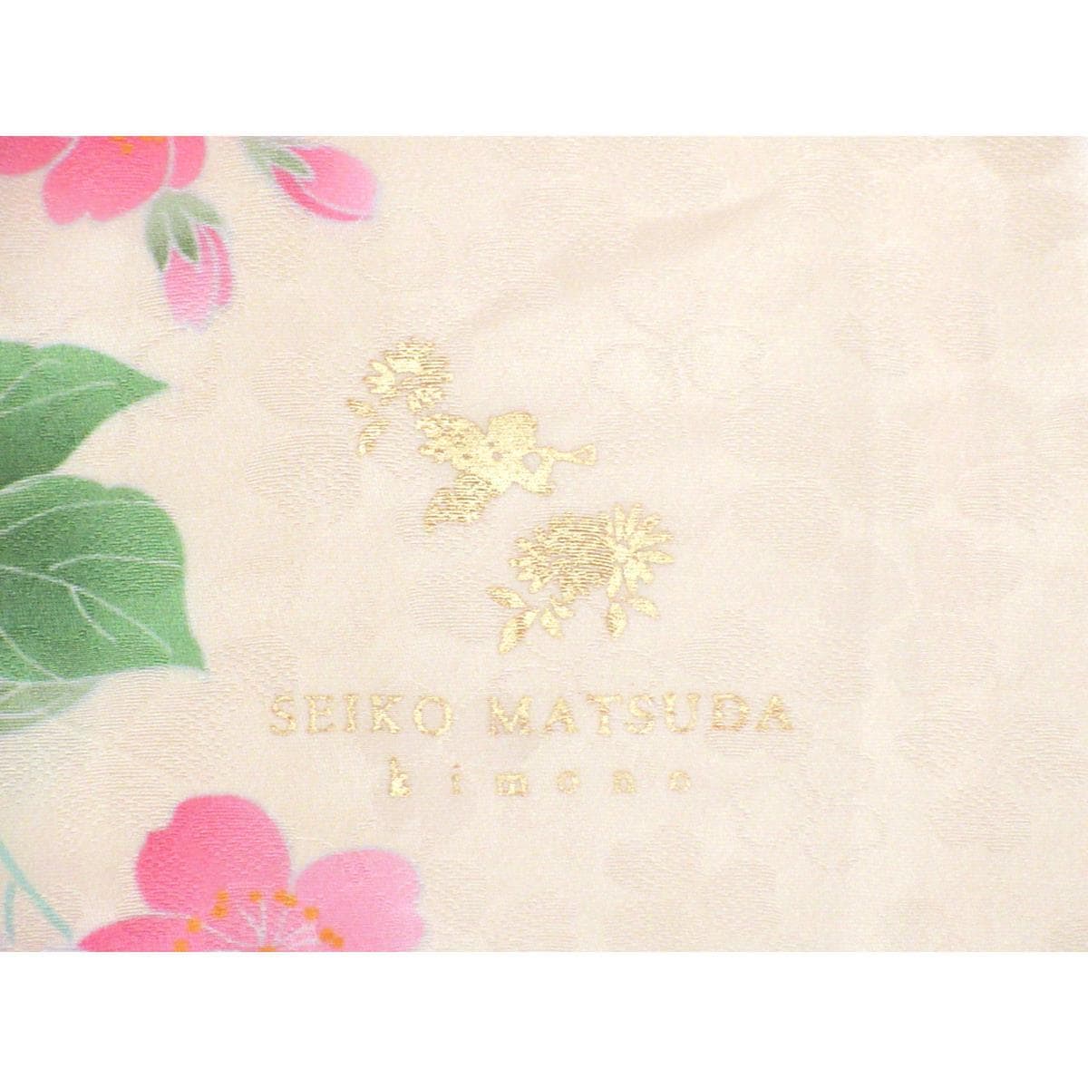 振袖　きもの・長襦袢　２点セット　身幅Ｌ寸【松田聖子】