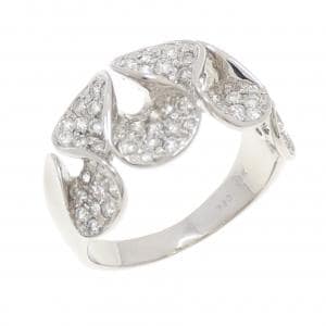 750WG ダイヤモンド リング 1.23CT