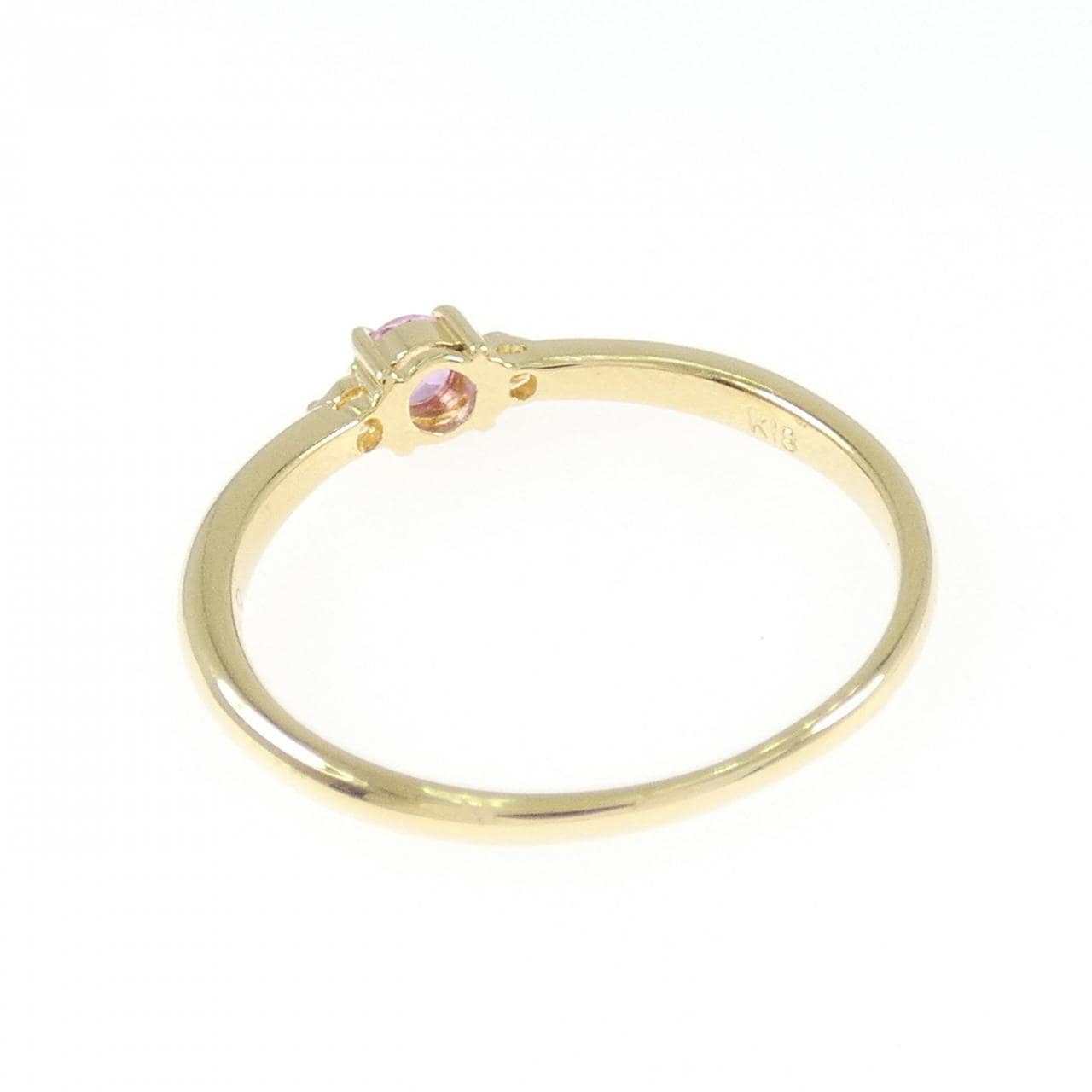 K18YG サファイヤ リング