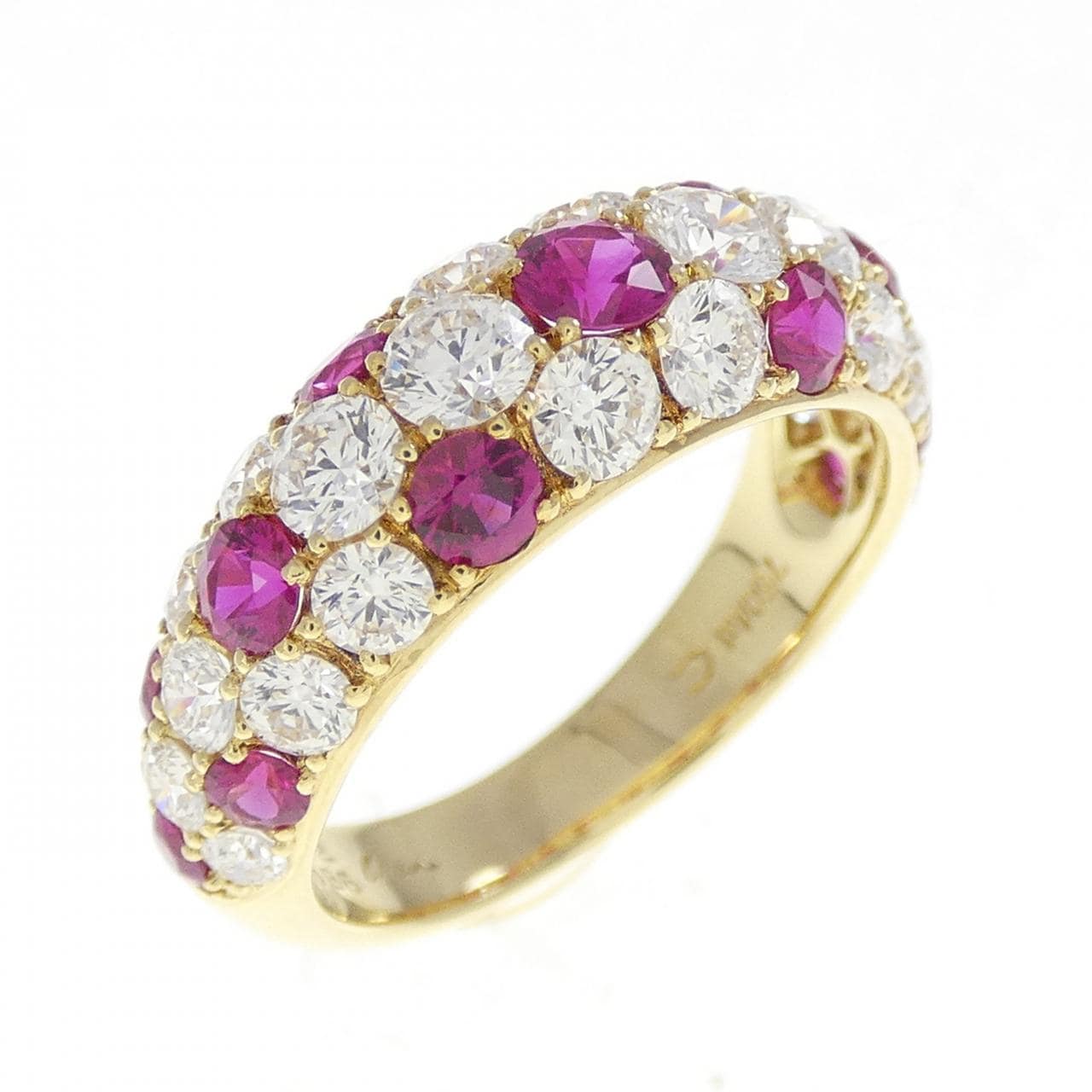 チャー ルビー リング 0.86CT