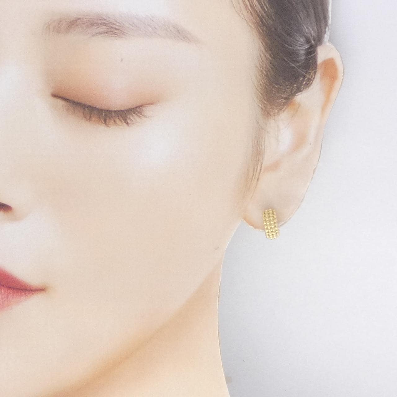 750YG/K18YG ピアス