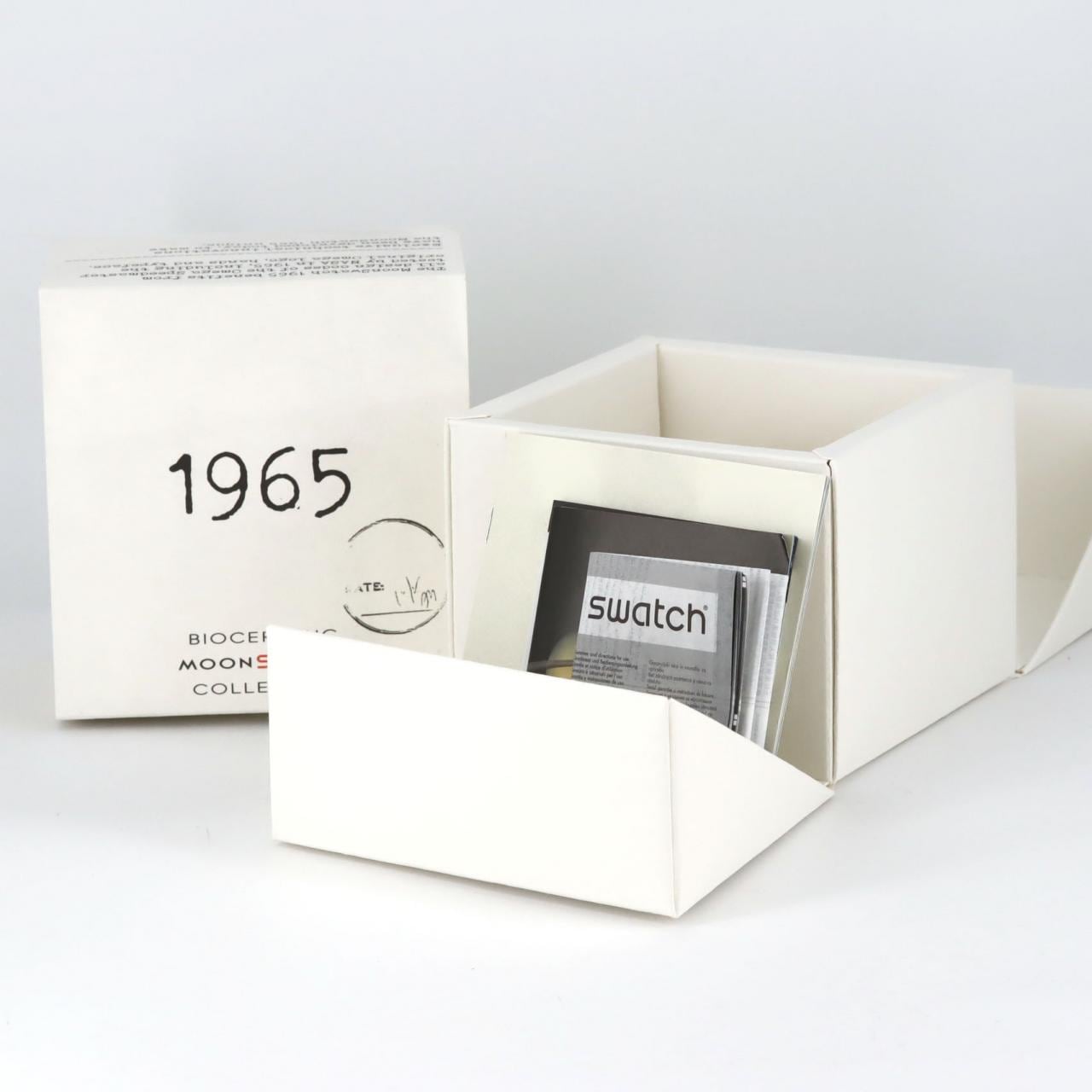 スウォッチ スウォッチxオメガ ミッショントゥザムーンフェイズ スヌーピー SO33B700 バイオセラミック クォーツ