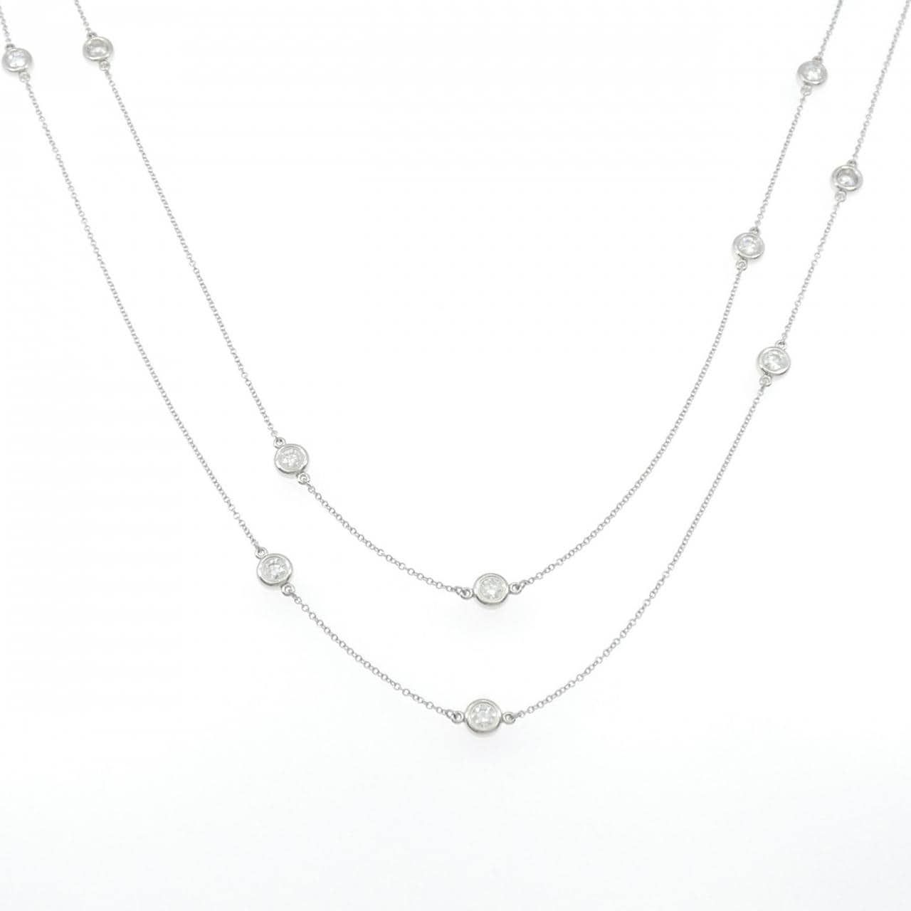 ティファニー バイザヤード ネックレス 3.71CT