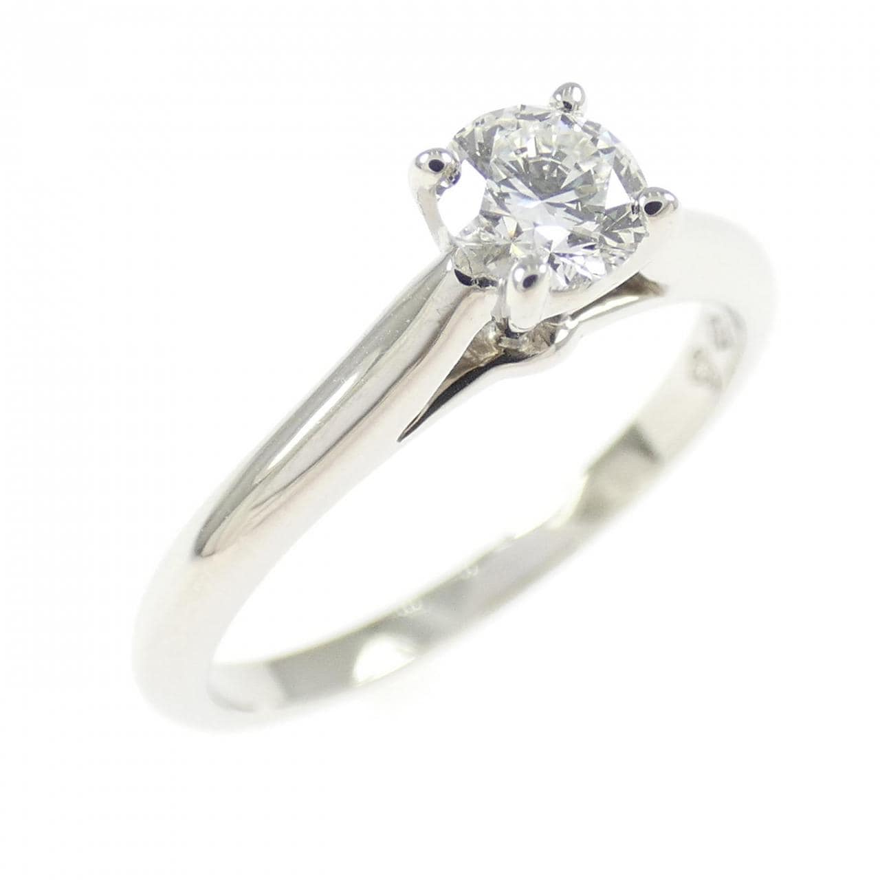 カルティエ 1895 ソリテール リング 0.24CT E VVS2 3EXT