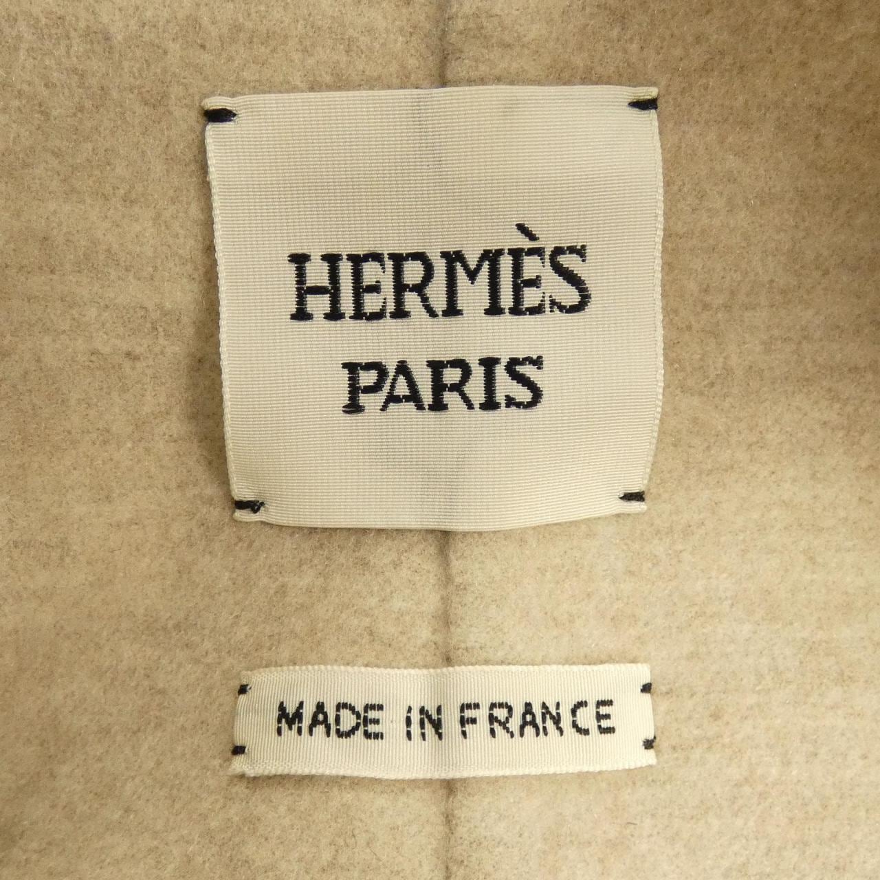 エルメス HERMES ダブルフェイスロングジレ 3E0223DZ ロングベスト
