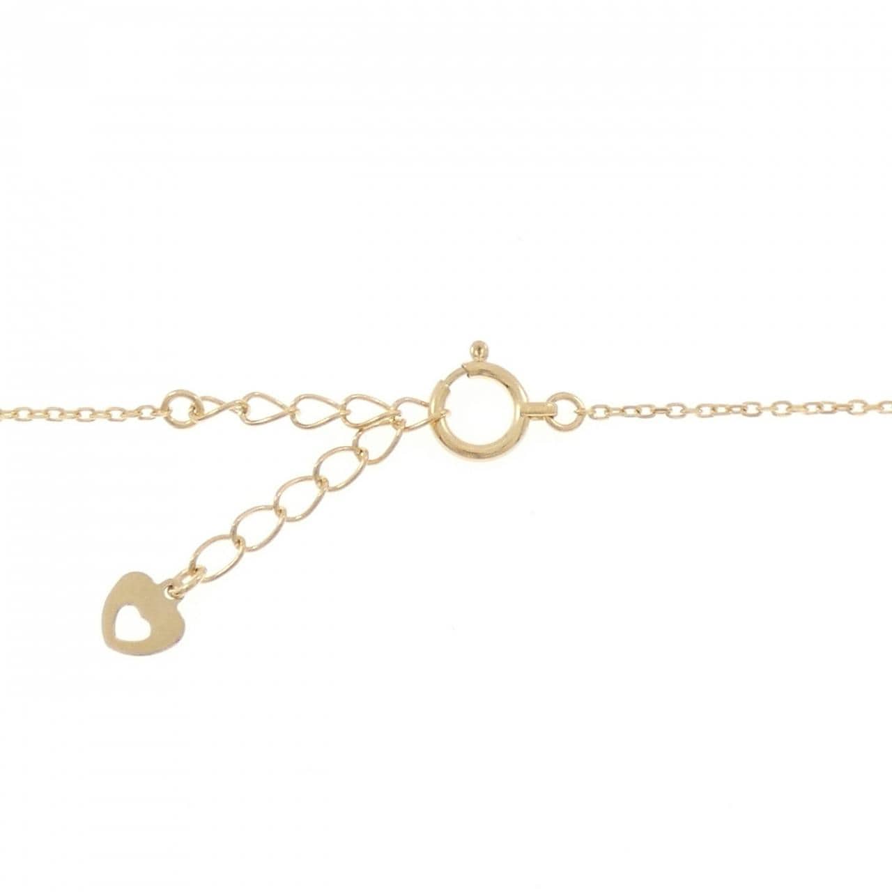 K18YG/K18WG ダイヤモンド ネックレス 0.20CT