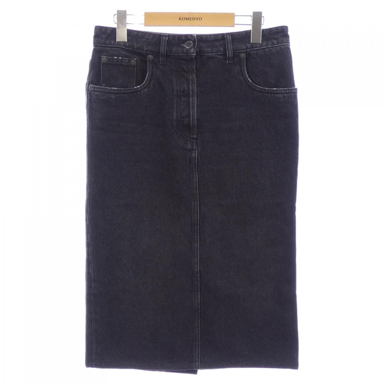 プラダ PRADA トライアングルロゴ デニムロング GFD163 S222 109N スカート