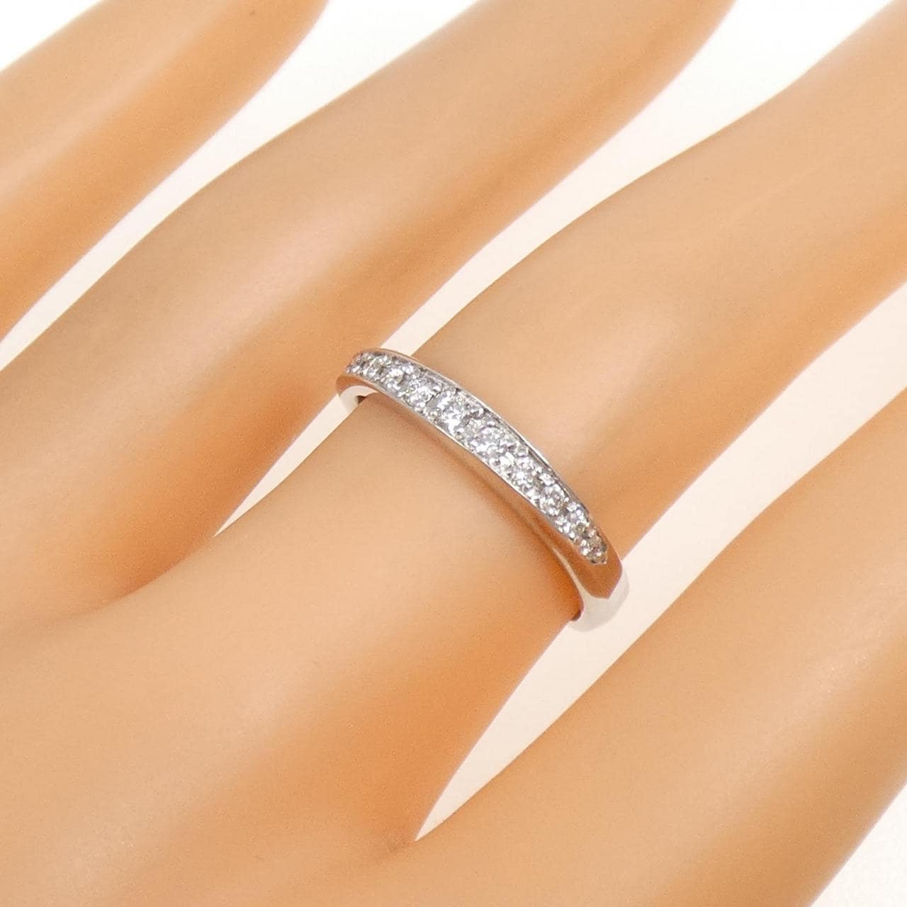PT950 ダイヤモンド リング 0.15CT