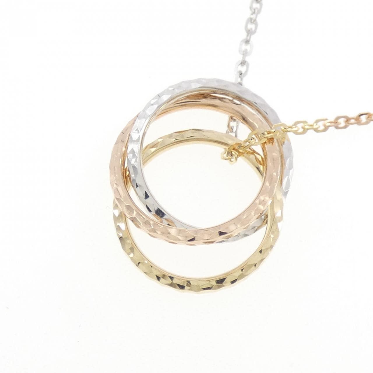 375スリーカラー ネックレス