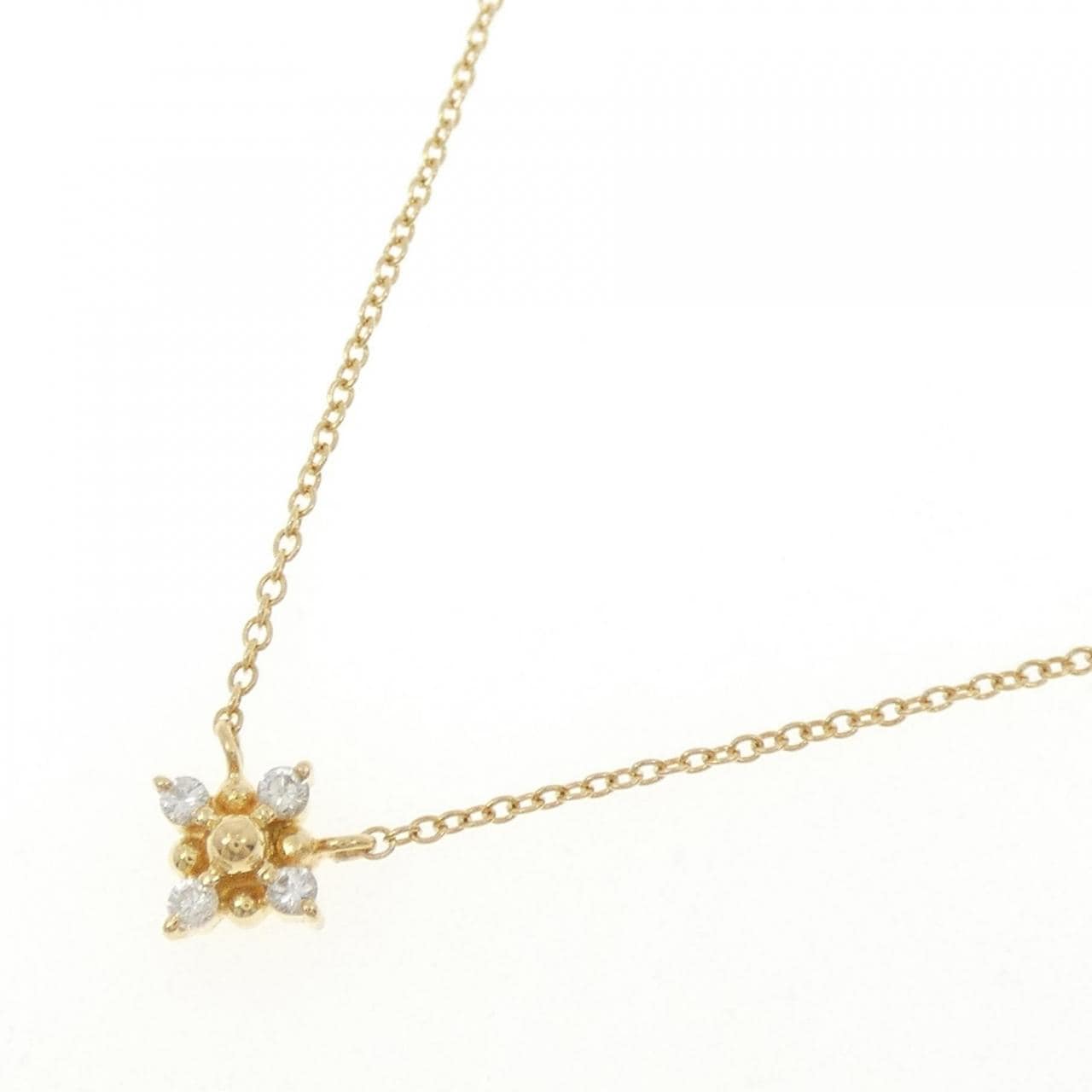 K18YG ダイヤモンド ネックレス