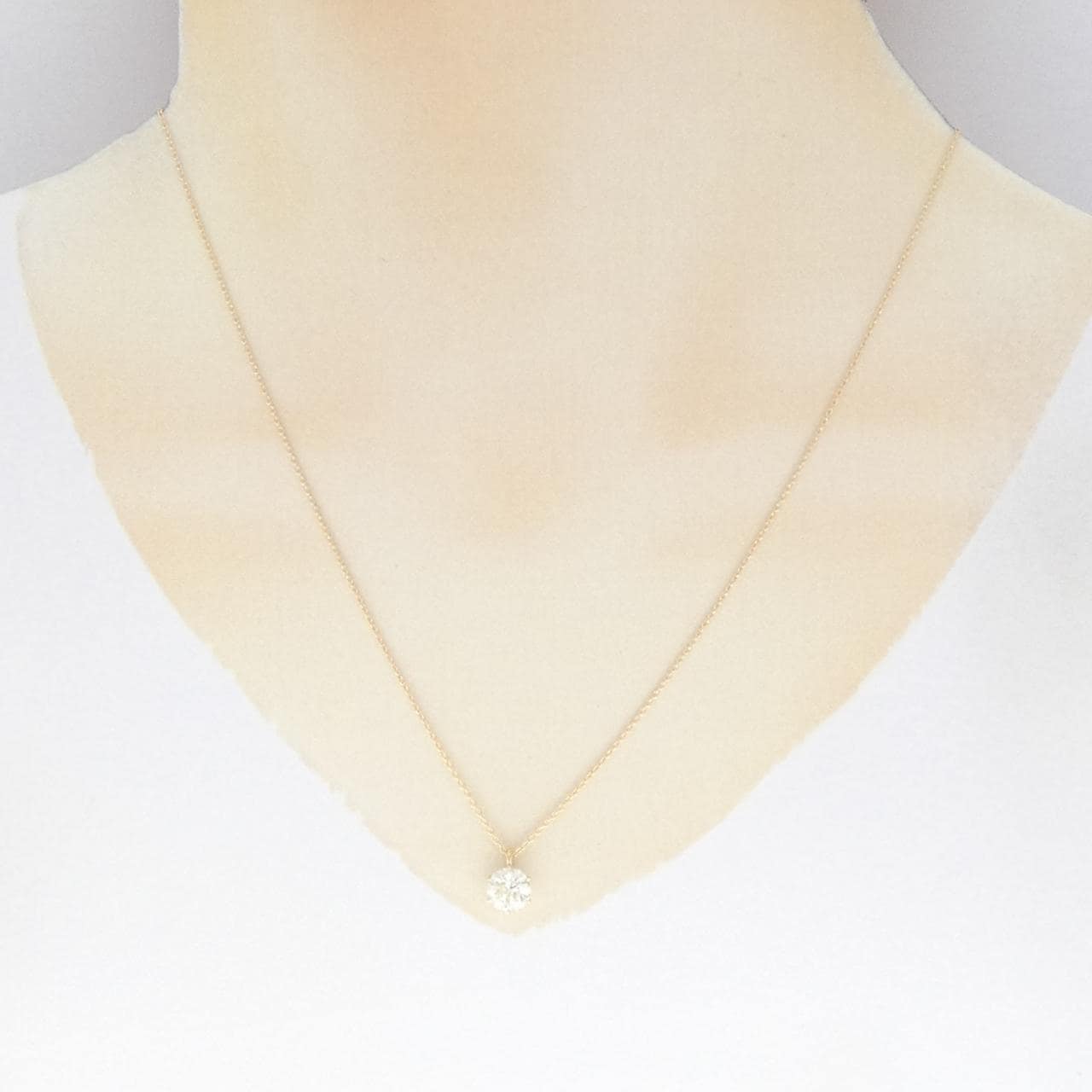 【リメイク】K18YG ダイヤモンド ネックレス 1.118CT VLY I1 VG