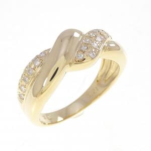 K18YG ダイヤモンド リング 0.21CT