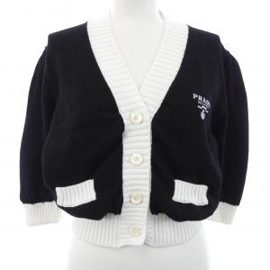 プラダ PRADA クロップド セミラグランショルダー P25I04 S211 1ZO5 カーディガン