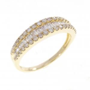 K18YG ダイヤモンド リング 0.50CT