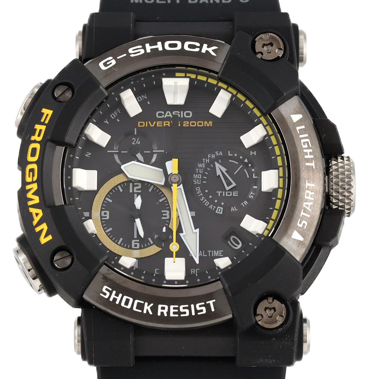 カシオ G-SHOCK･フロッグマン 電波時計 GWF-A1000-1AJF その他 ソーラークォーツ