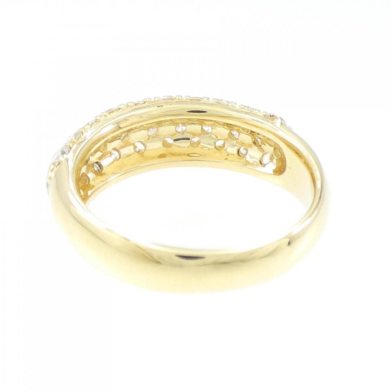 K18YG ダイヤモンド リング 1.60CT
