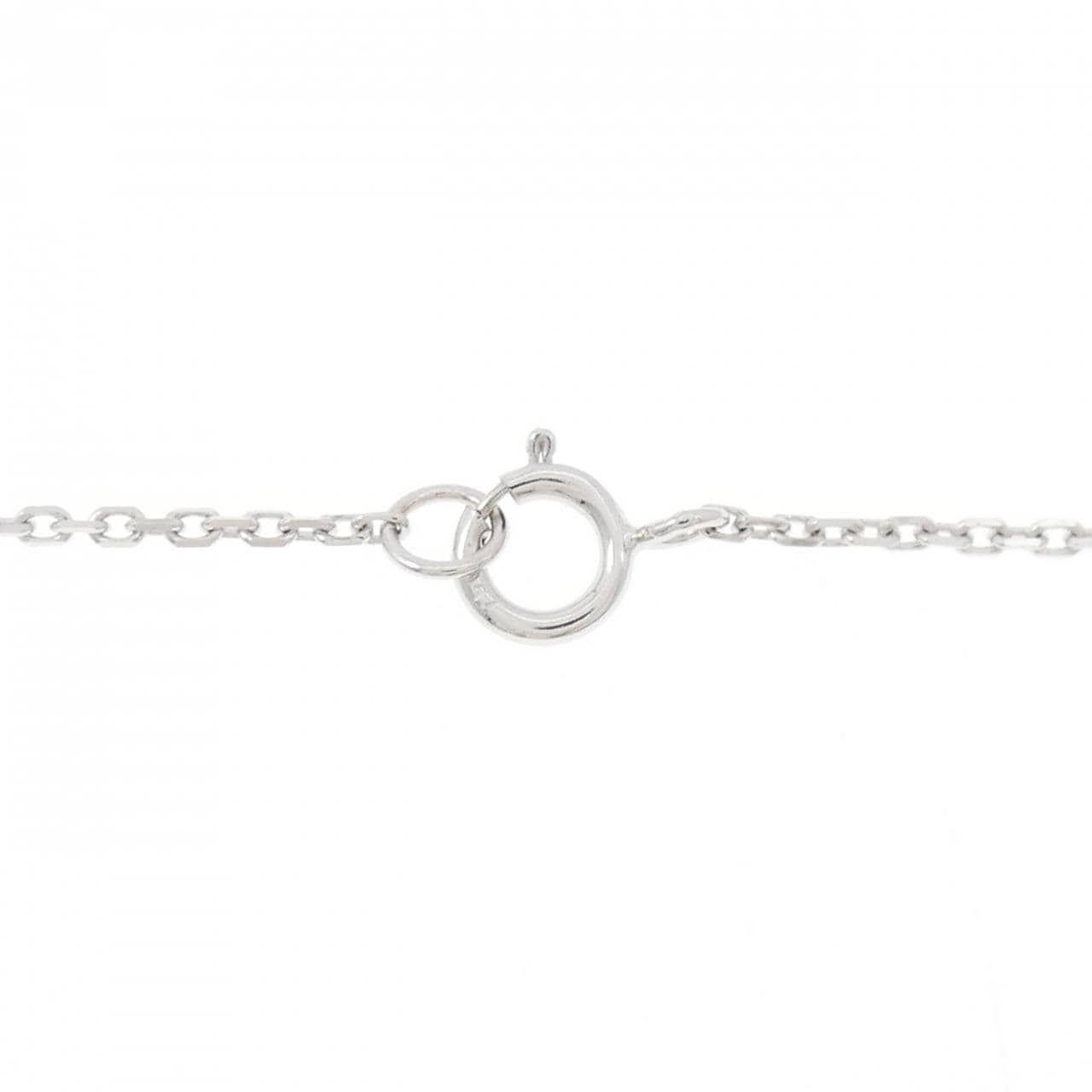 750WG/750YG ダイヤモンド ネックレス 0.10CT
